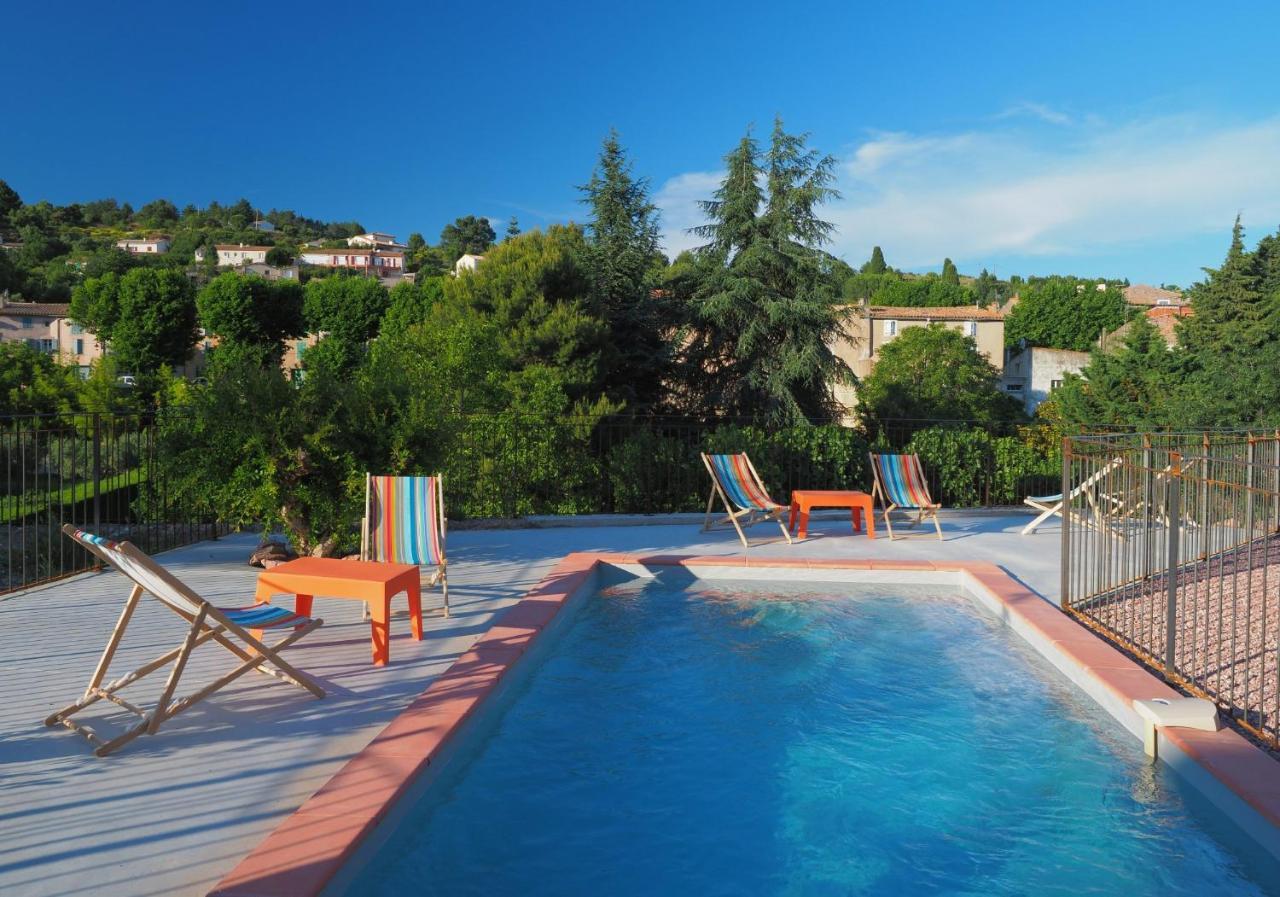 Logis Hotel - Restaurant La Marbrerie Caunes-Minervois Eksteriør billede