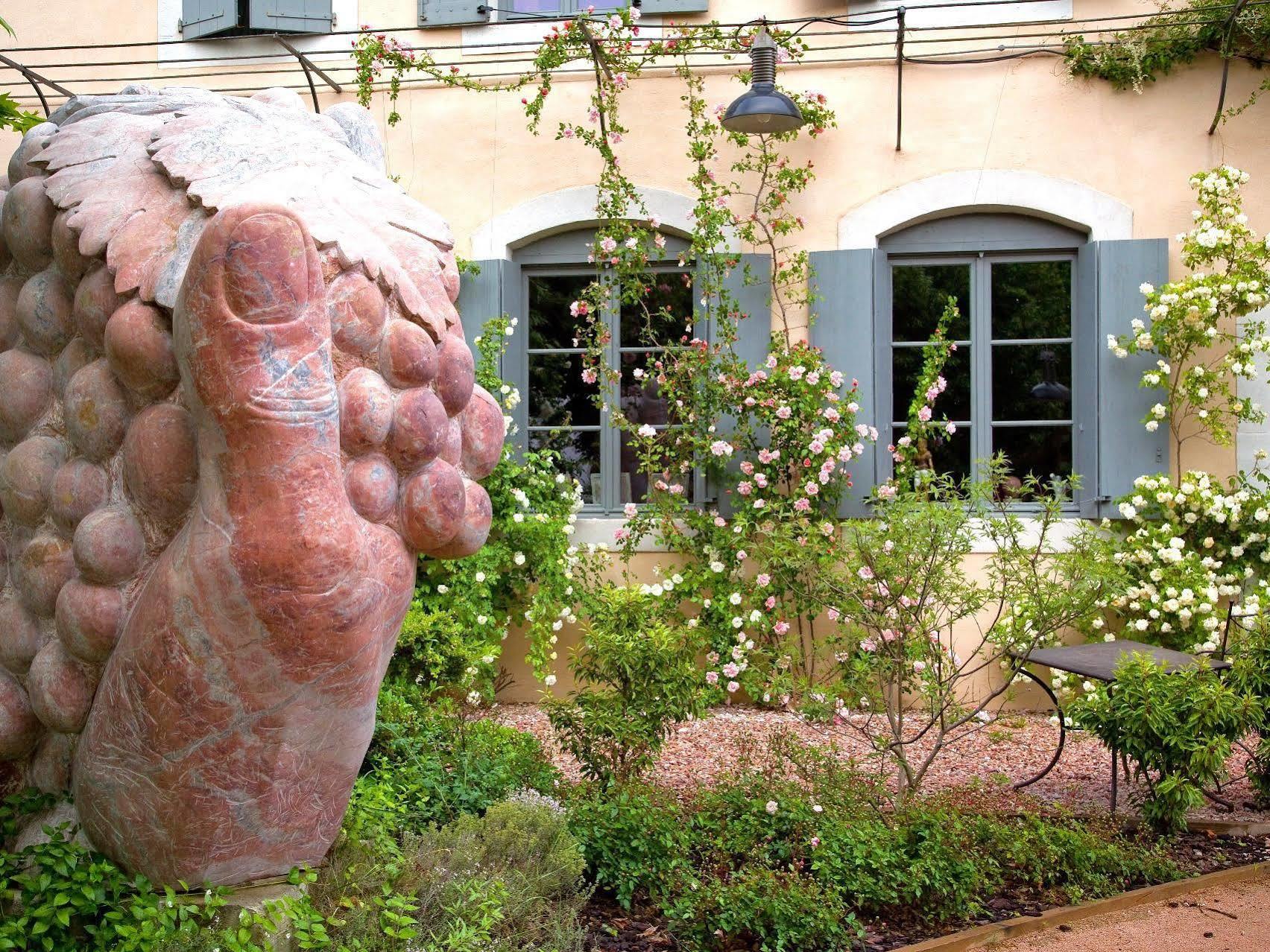 Logis Hotel - Restaurant La Marbrerie Caunes-Minervois Eksteriør billede